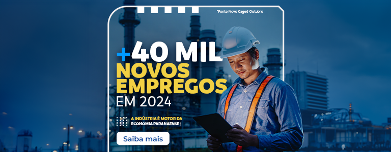 +40 mil novos empregos em 2024